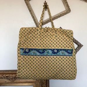 Quilted Garment Bag. Not a Vera Bradley.